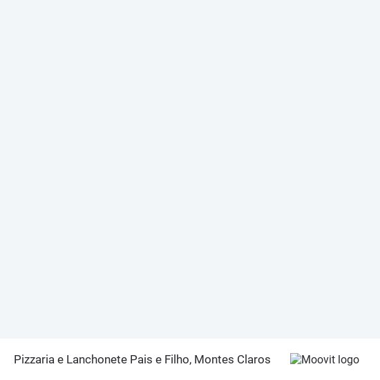 Pizzaria e Lanchonete Pais e Filho mapa