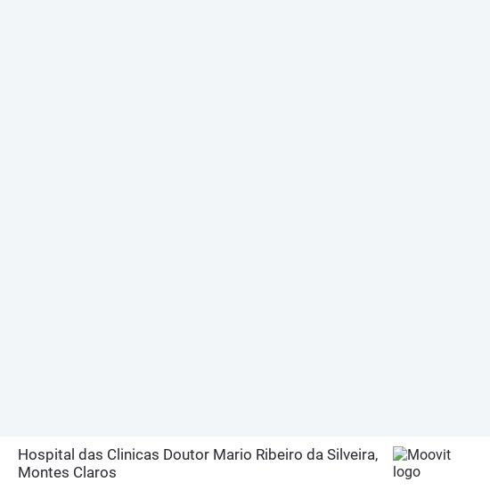 Hospital das Clinicas Doutor Mario Ribeiro da Silveira mapa