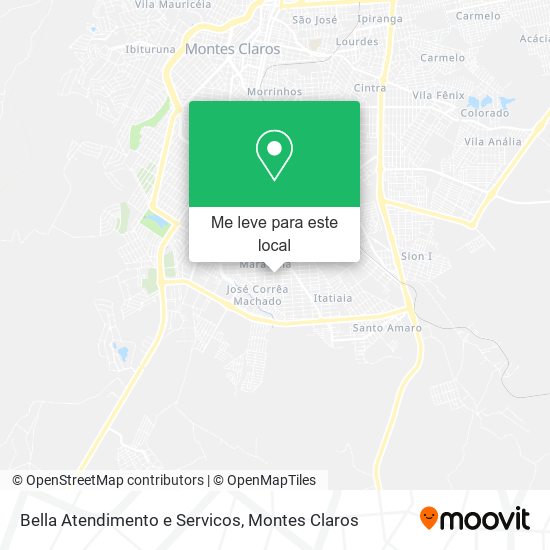 Bella Atendimento e Servicos mapa