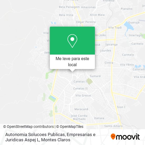 Autonomia Solucoes Publicas, Empresarias e Juridicas Aspej L mapa