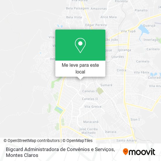 Bigcard Administradora de Convênios e Serviços mapa