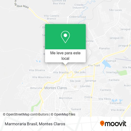 Marmoraria Brasil mapa