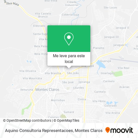 Aquino Consultoria Representacoes mapa