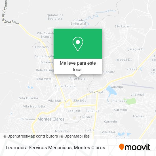 Leomoura Servicos Mecanicos mapa