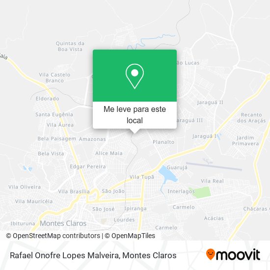 Rafael Onofre Lopes Malveira mapa