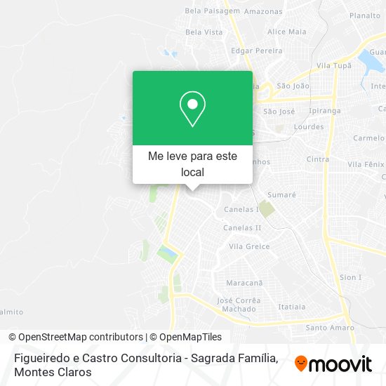 Figueiredo e Castro Consultoria - Sagrada Família mapa