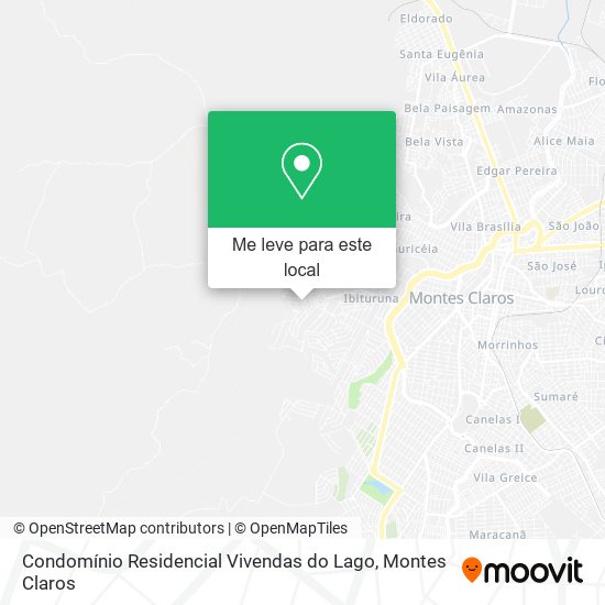 Condomínio Residencial Vivendas do Lago mapa