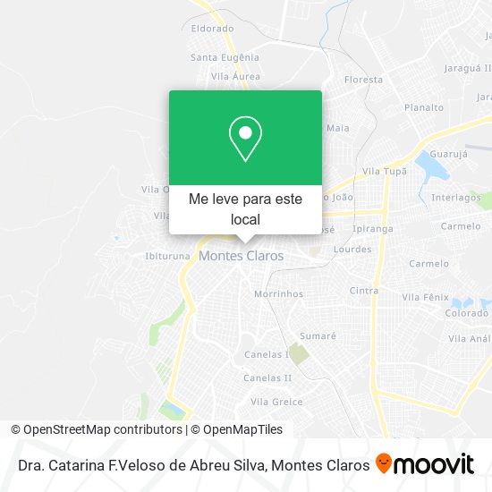 Dra. Catarina F.Veloso de Abreu Silva mapa