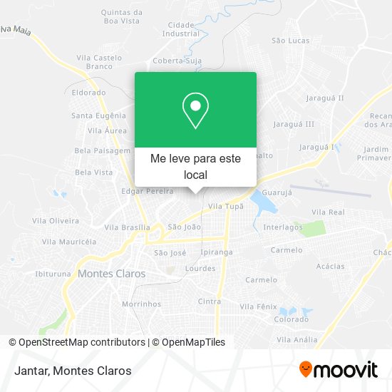 Jantar mapa