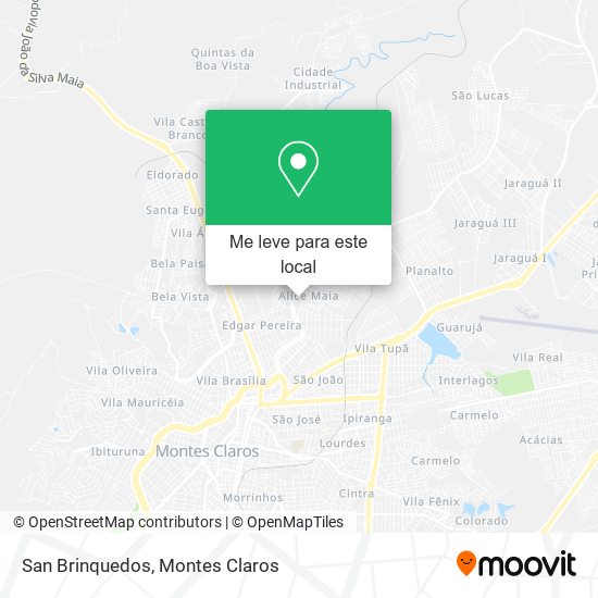 San Brinquedos mapa