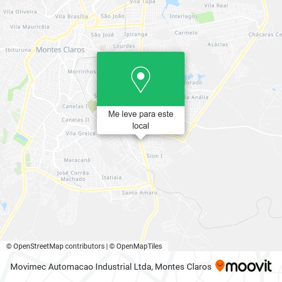 Movimec Automacao Industrial Ltda mapa