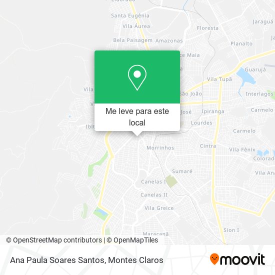 Ana Paula Soares Santos mapa