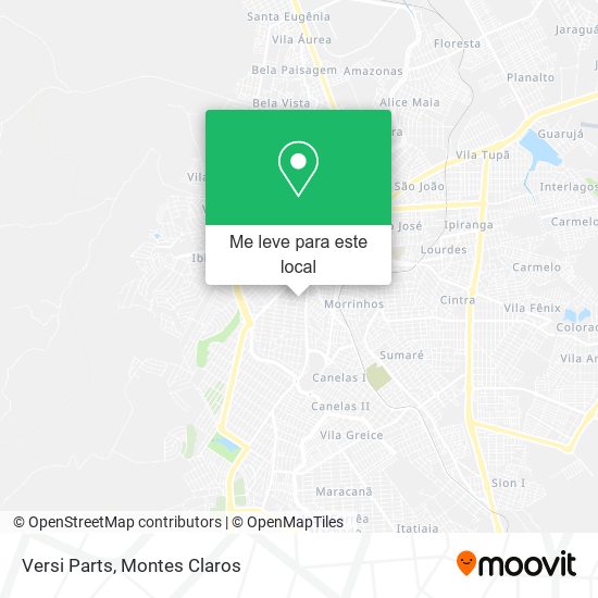 Versi Parts mapa