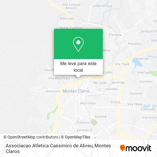 Associacao Atletica Cassimiro de Abreu mapa