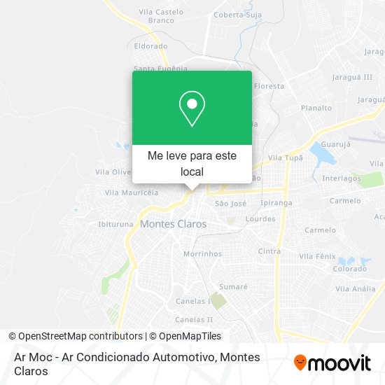 Ar Moc - Ar Condicionado Automotivo mapa