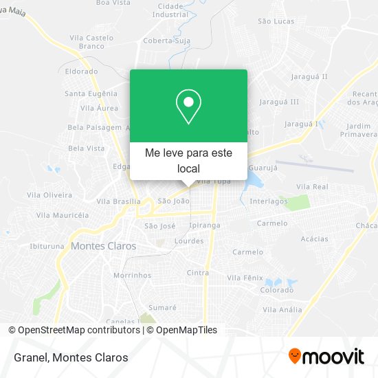 Granel mapa