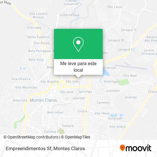 Empreendimentos Sf mapa