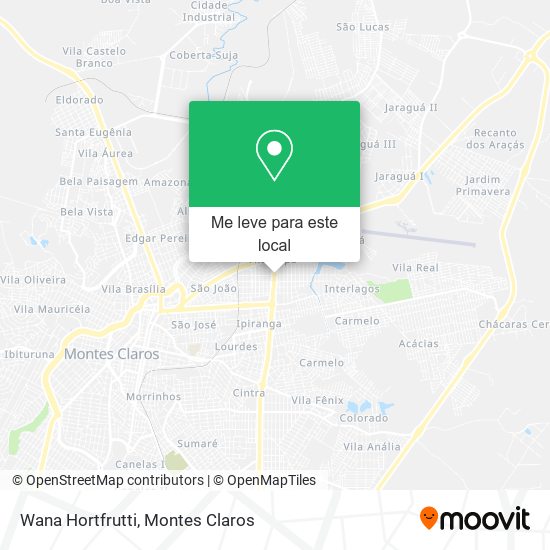 Wana Hortfrutti mapa