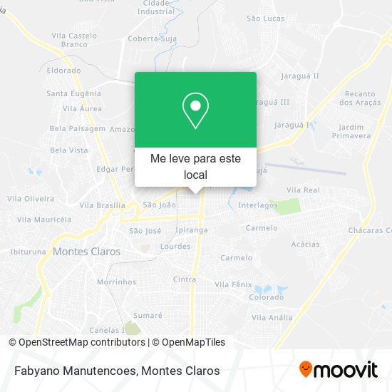 Fabyano Manutencoes mapa