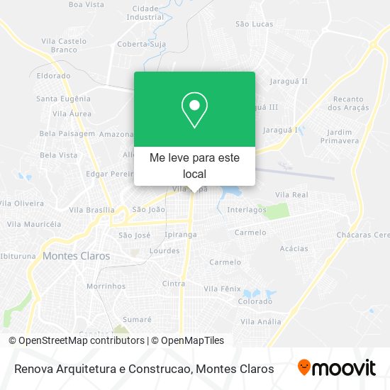 Renova Arquitetura e Construcao mapa