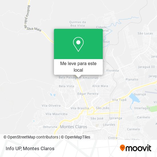 Info UP mapa