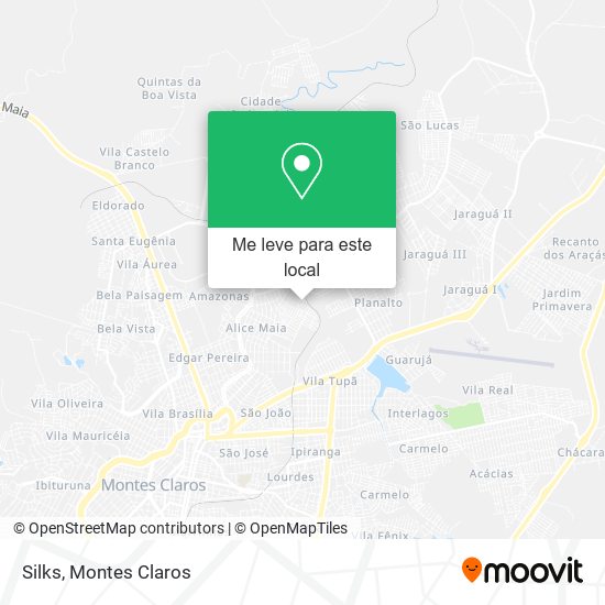 Silks mapa