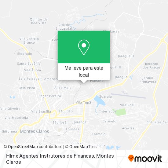 Hlmx Agentes Instrutores de Financas mapa