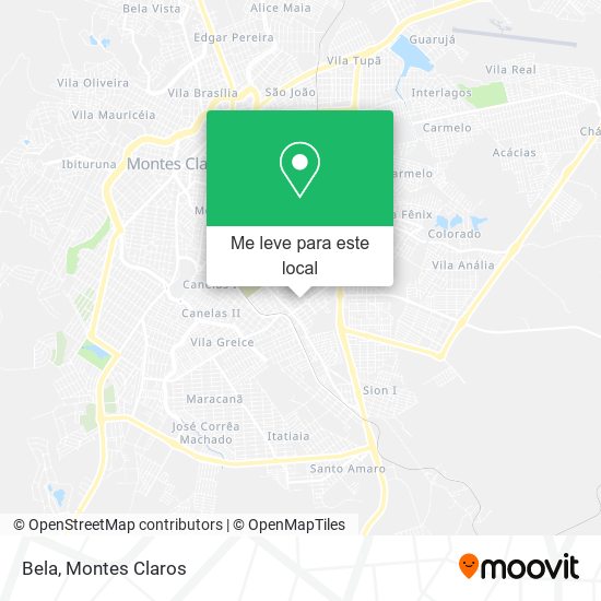 Bela mapa