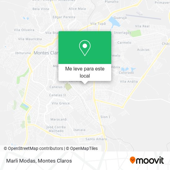Marli Modas mapa