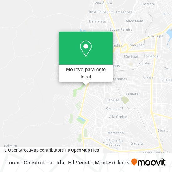 Turano Construtora Ltda - Ed Veneto mapa
