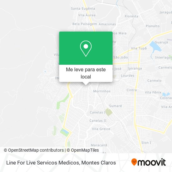 Line For Live Servicos Medicos mapa