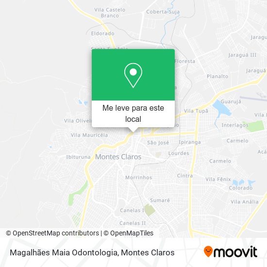 Magalhães Maia Odontologia mapa