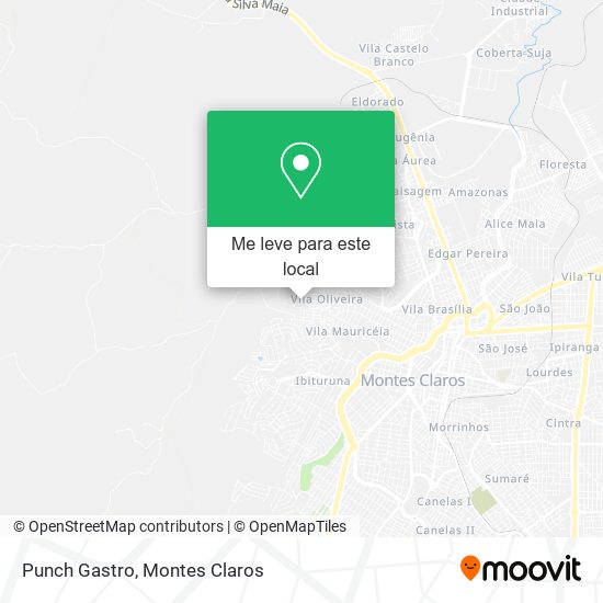 Punch Gastro mapa