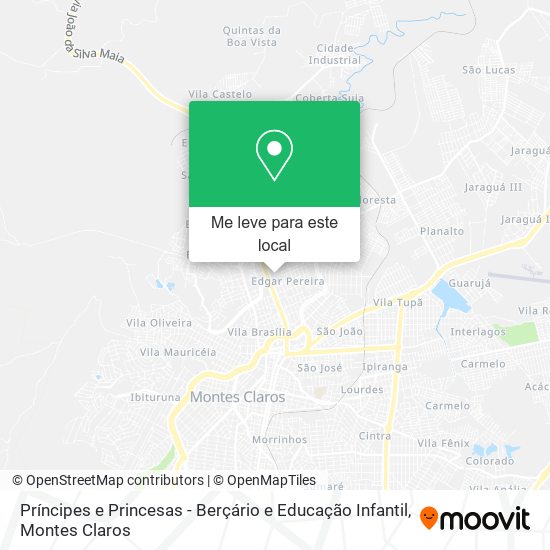 Príncipes e Princesas - Berçário e Educação Infantil mapa