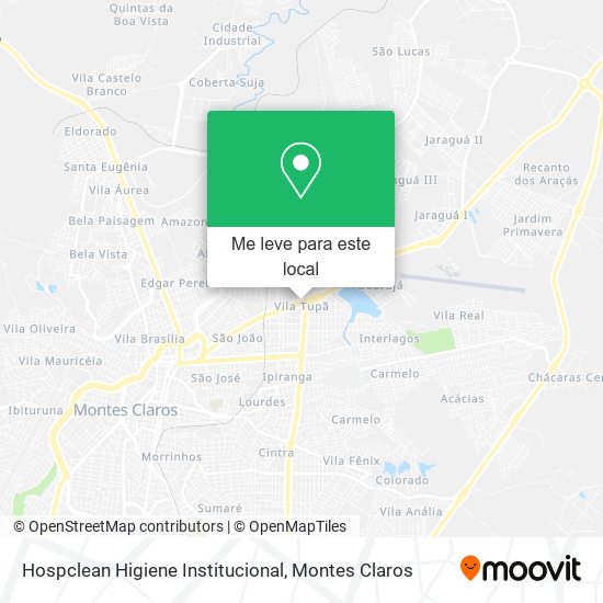 Hospclean Higiene Institucional mapa