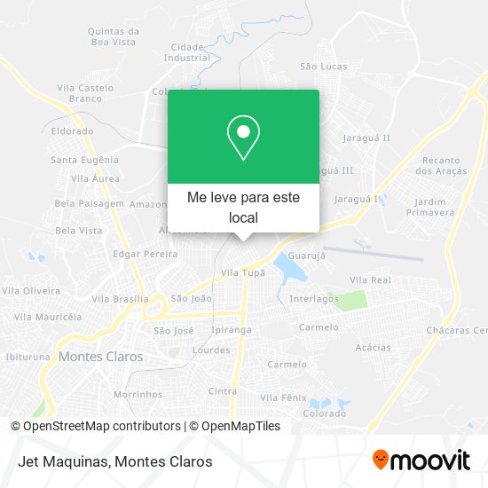 Jet Maquinas mapa