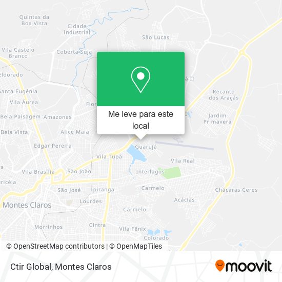 Ctir Global mapa
