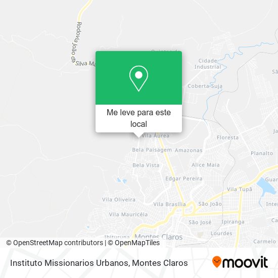 Instituto Missionarios Urbanos mapa