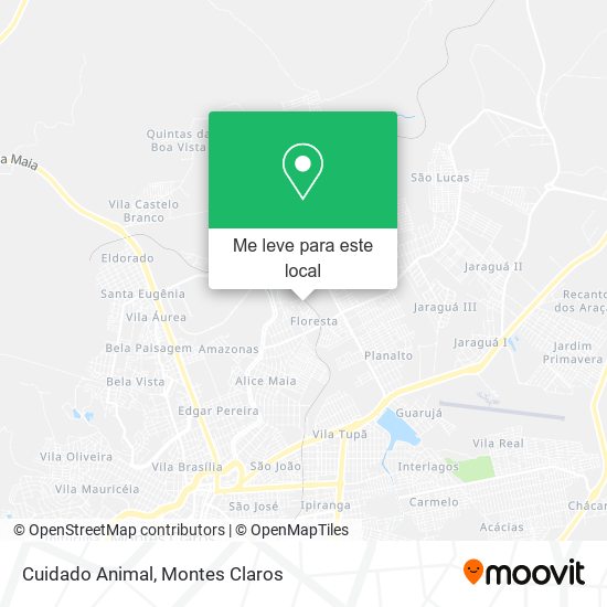 Cuidado Animal mapa