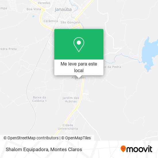 Shalom Equipadora mapa