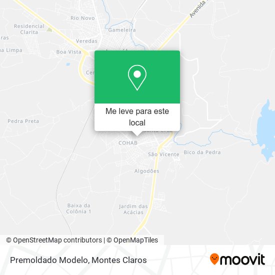 Premoldado Modelo mapa