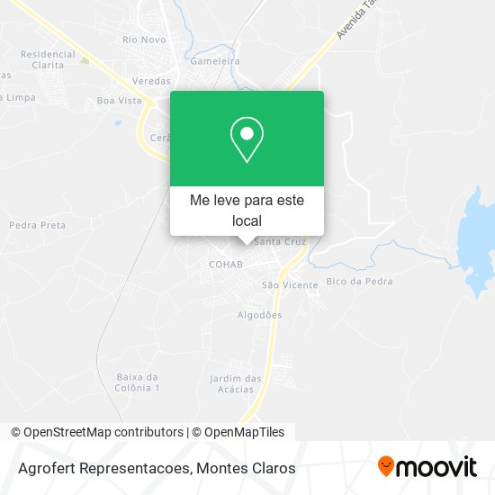 Agrofert Representacoes mapa