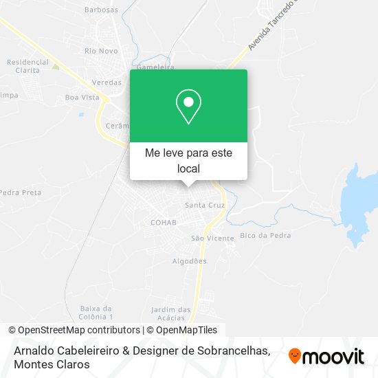 Arnaldo Cabeleireiro & Designer de Sobrancelhas mapa