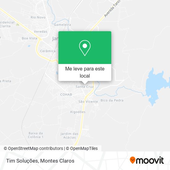 Tim Soluções mapa