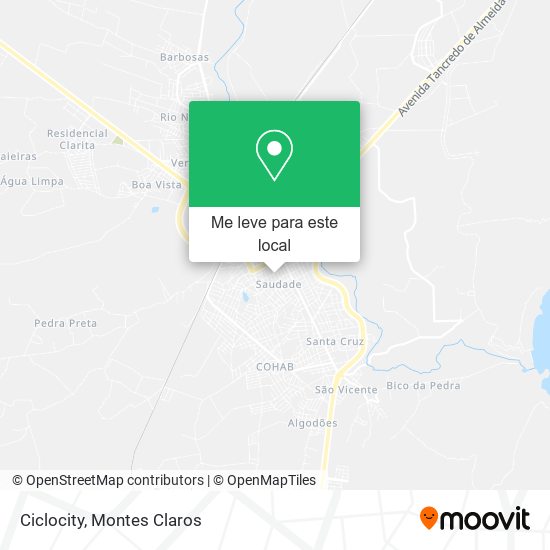 Ciclocity mapa