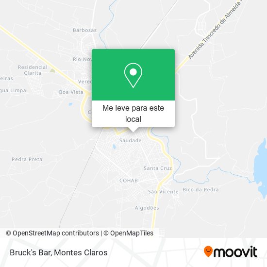 Bruck's Bar mapa