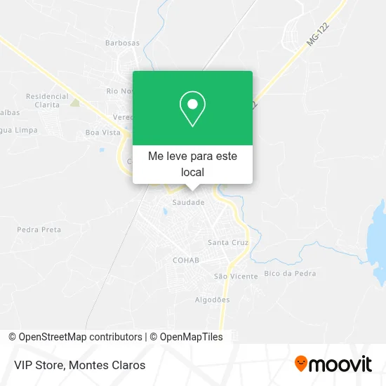 VIP Store mapa