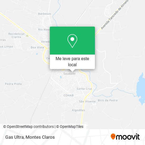 Gas Ultra mapa