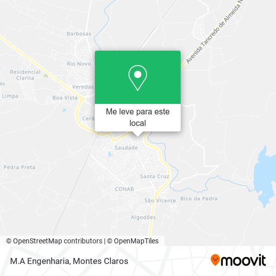 M.A Engenharia mapa