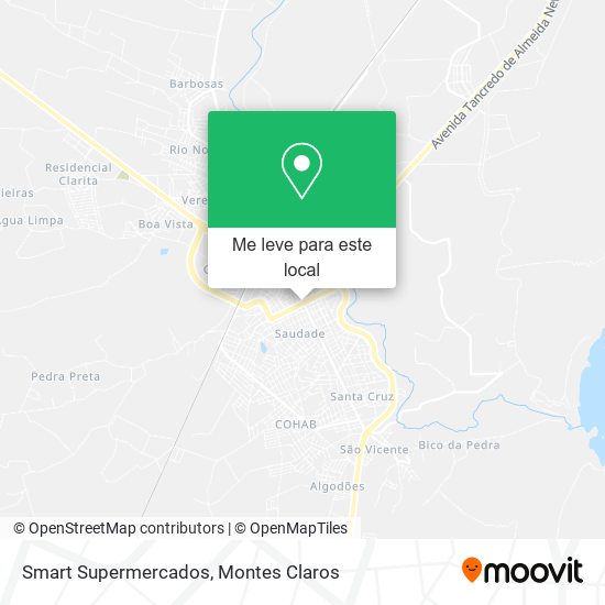 Smart Supermercados mapa